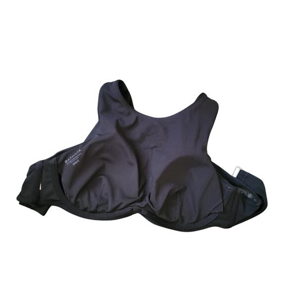 Athleta‎ Maldives Bra Cup Bikini Top Womens Size 34 B/C Black Underwire UPF - Picture 11 of 12